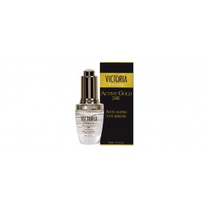 Околоочен серум против бръчки със злато Active Gold 24K - Victoria beauty